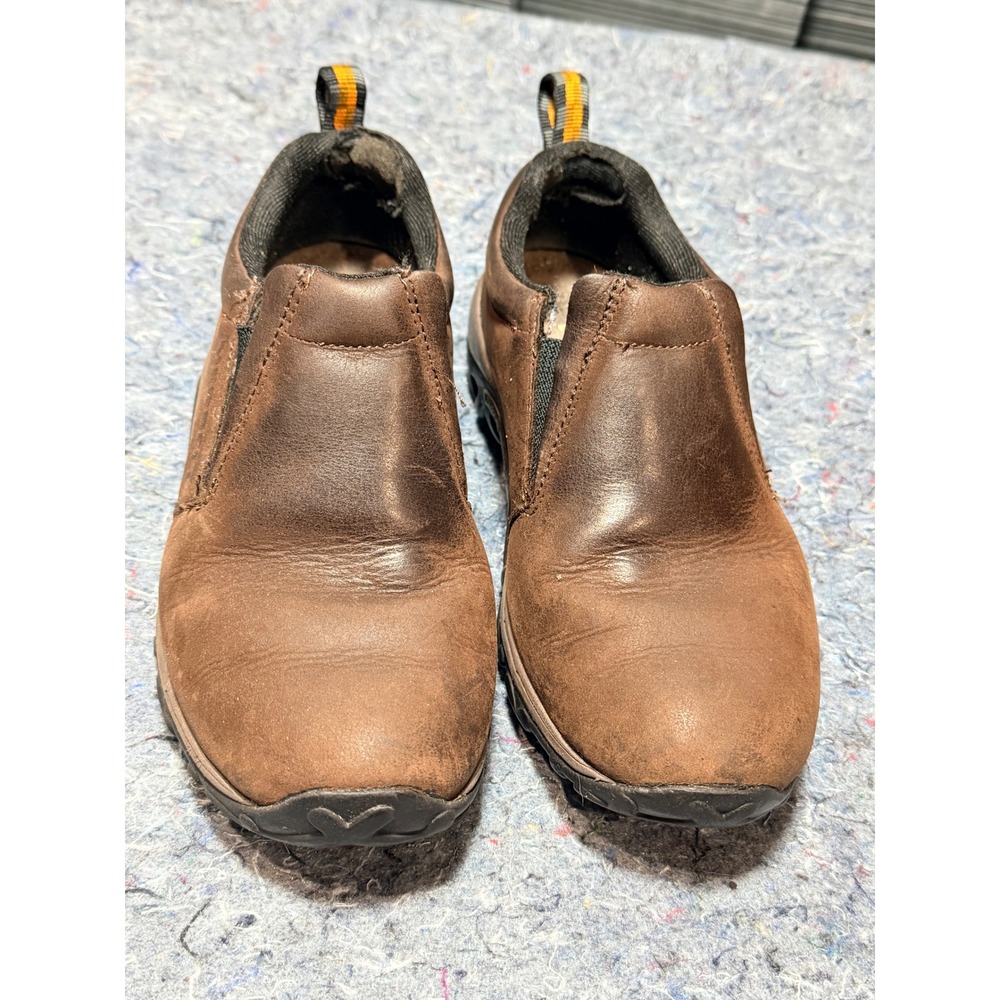 Merrell Brown Leather Slip On Shoes Men's Size 7M Casual Comfort